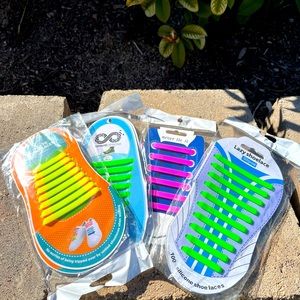 Adult No tie shoelaces. 4 pks